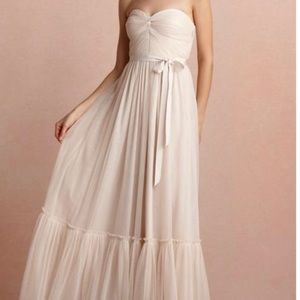 BHLDN Nicities Bridesmaid Dress 6 Blush Pink